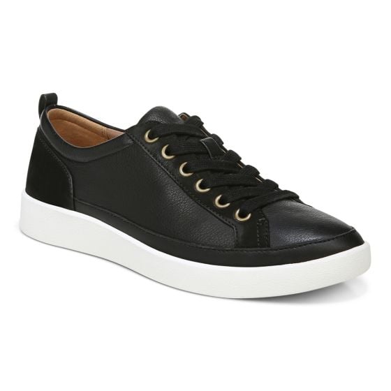 Vionic Winny Casual Sneakers Onyx Leather