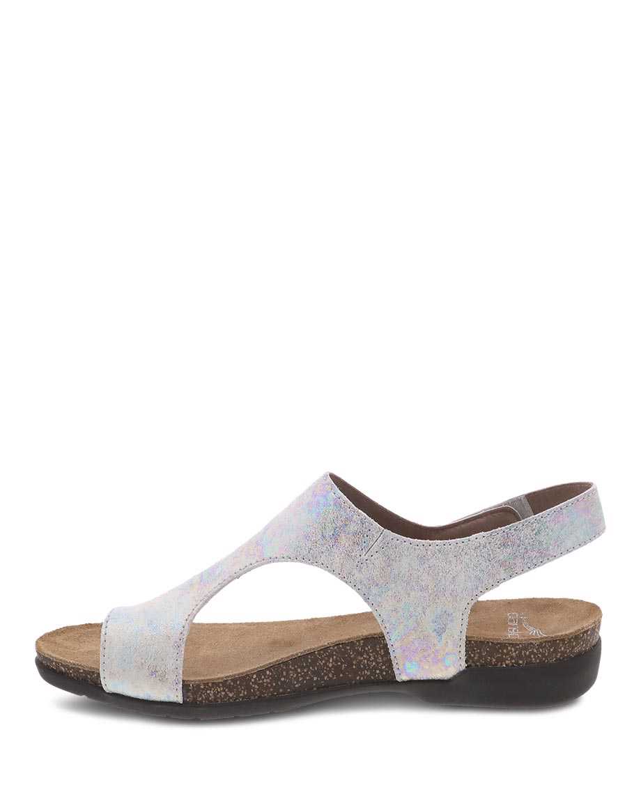 Dansko Women's Reece Sandals Petrol Pearl