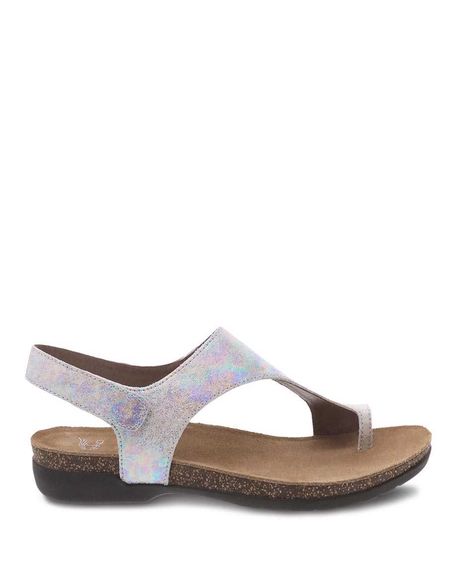 Dansko Women's Reece Sandals Petrol Pearl