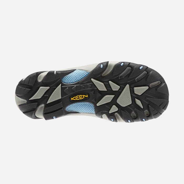 Keen Women's Voyageur Hiking Shoes Brindle/Alaskan Blue