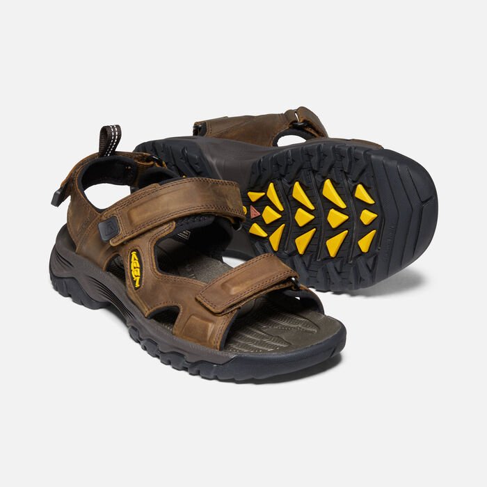 Keen Men's Targhee III Open Toe Sandals Bison