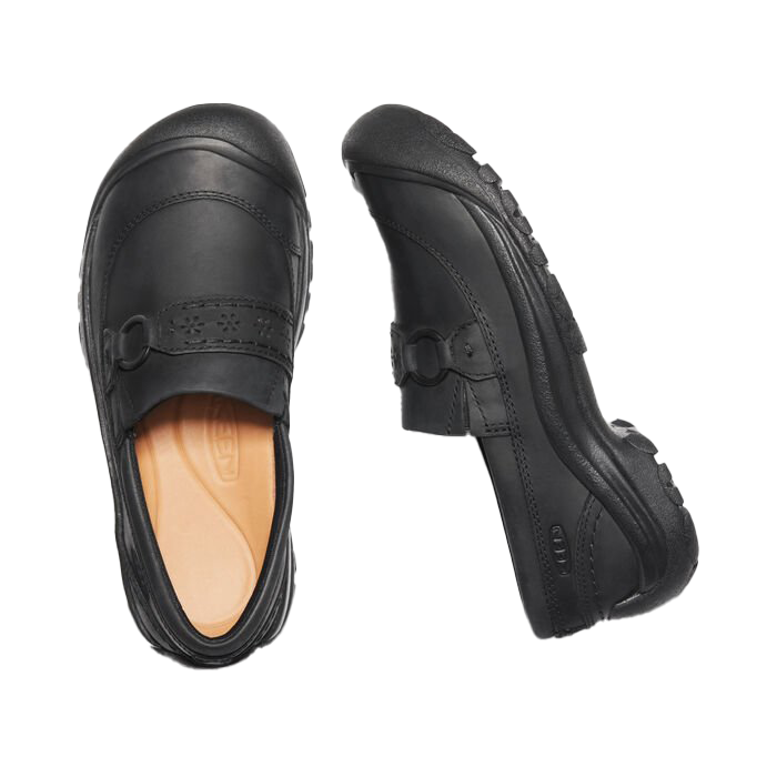 Keen Women's Kaci III Leather Slip-On Shoes Black