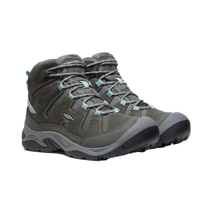 Keen Women's Circadia Waterproof Boots Wide Steele Grey/Cloud Blue