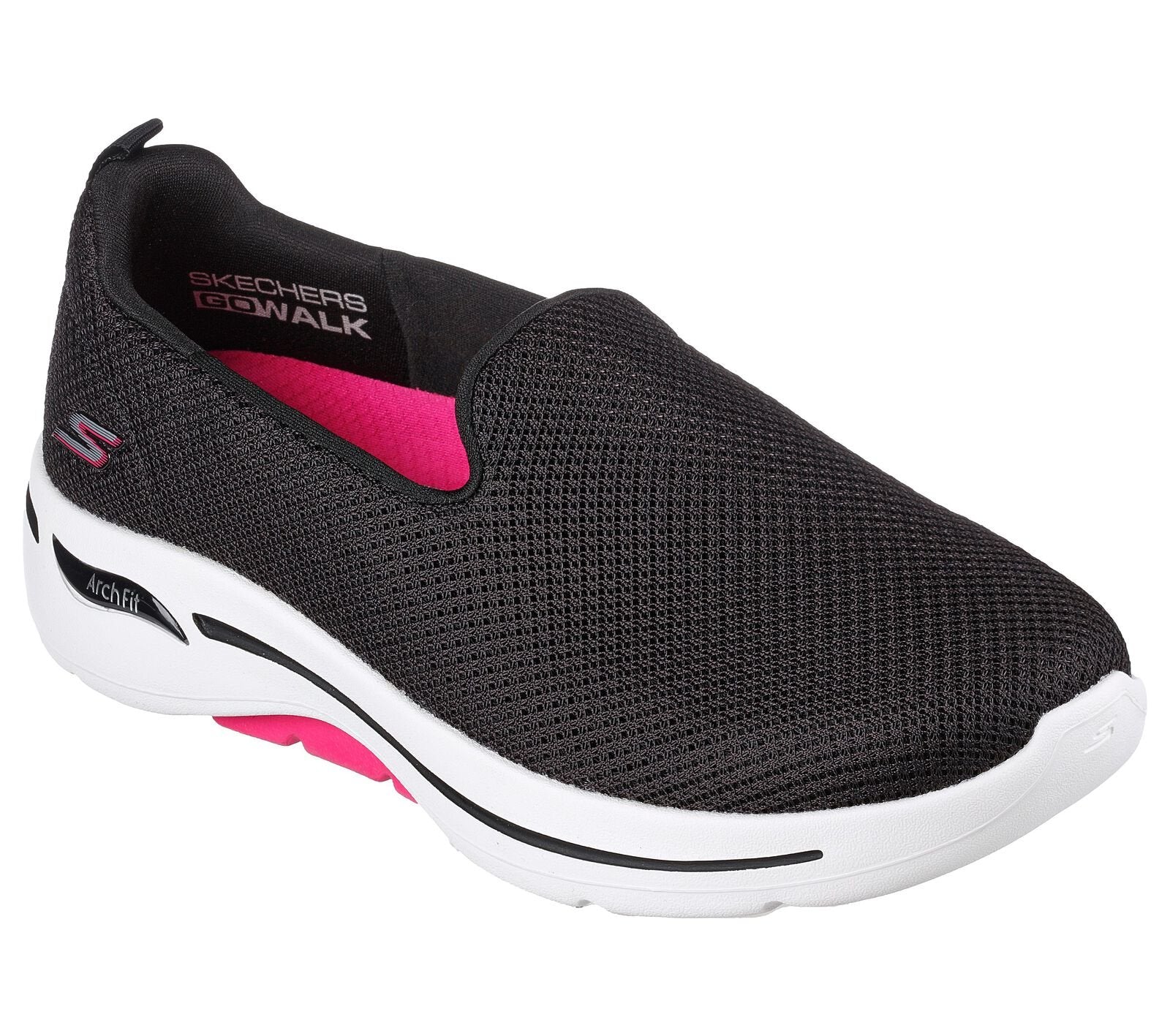 Skechers GOwalk Arch Fit - Grateful Slip-On Sneakers Black