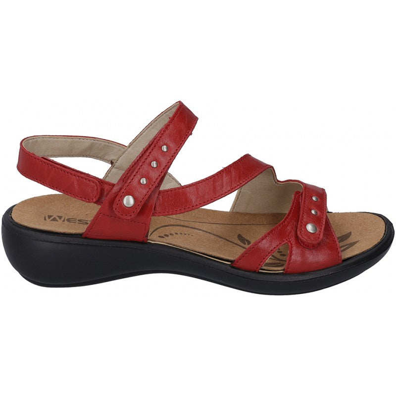 Romika Women's Ibiza 70 Sandals Red