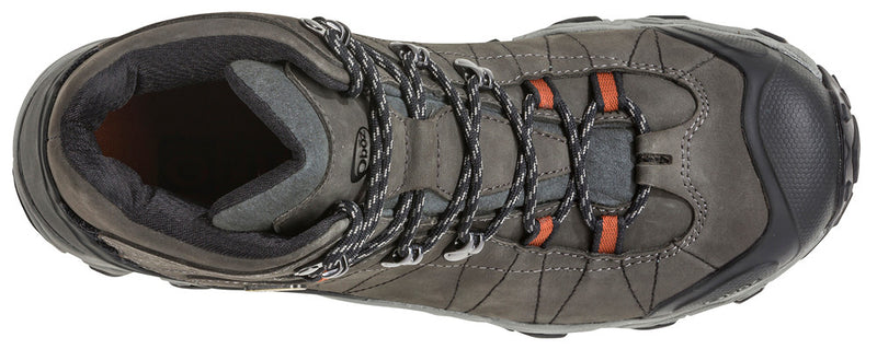 Oboz Men's Bridger Mid Waterproof Hiking Boots Raven