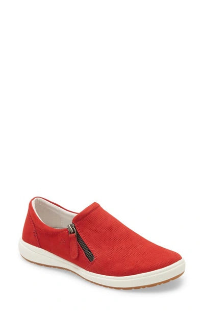Josef Seibel Caren 22 Slip On Sneakers Red
