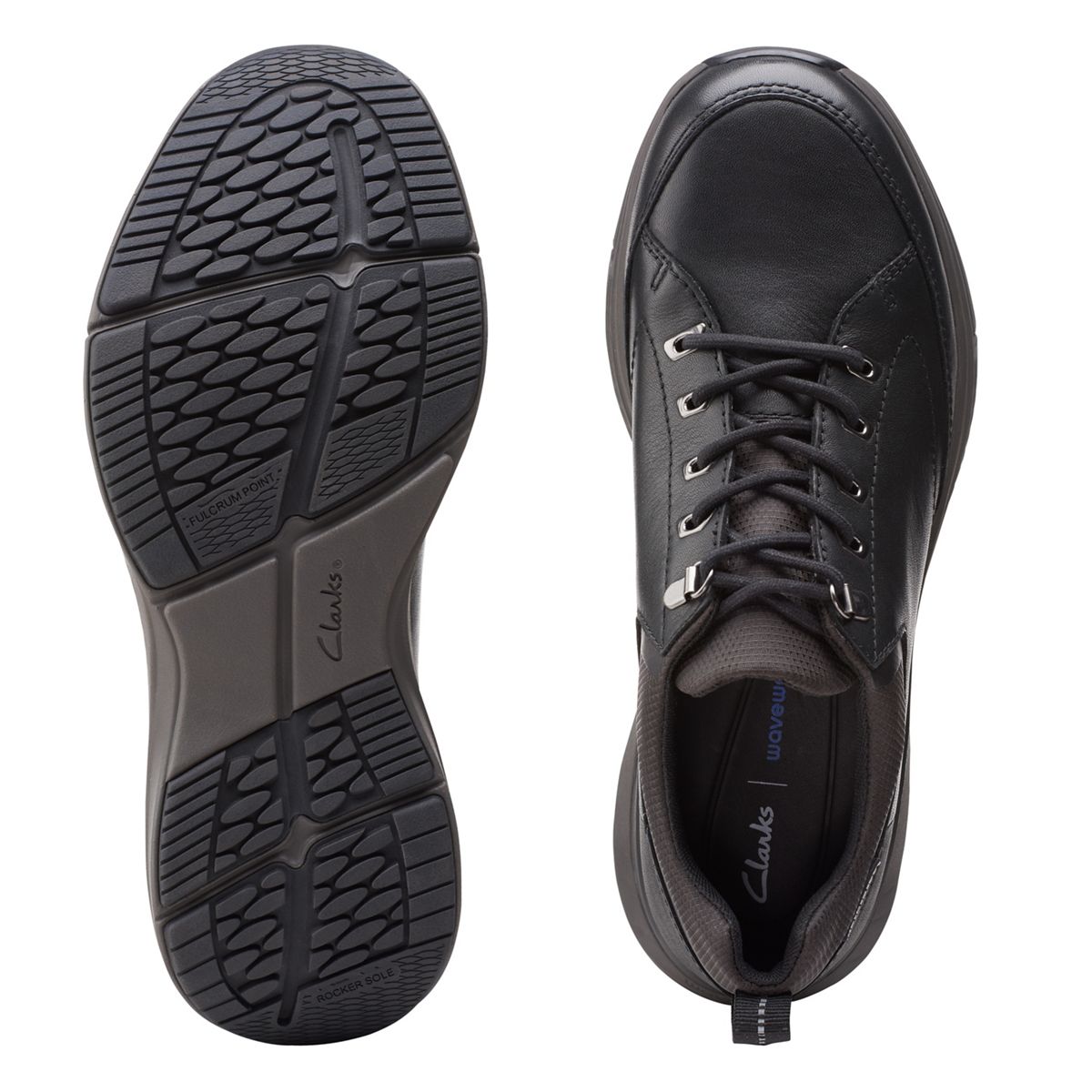 Clarks Men's Wave 2.0 Vibe Waterproof Casual Shoes