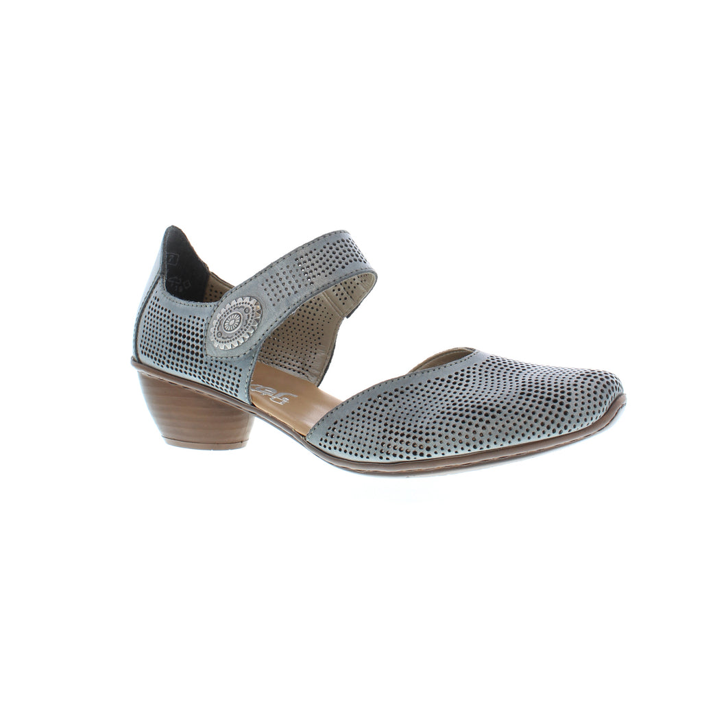 Rieker Women's 43767-14 Heel Blue