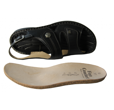 Finn Comfort Women's Milos Sandals Black