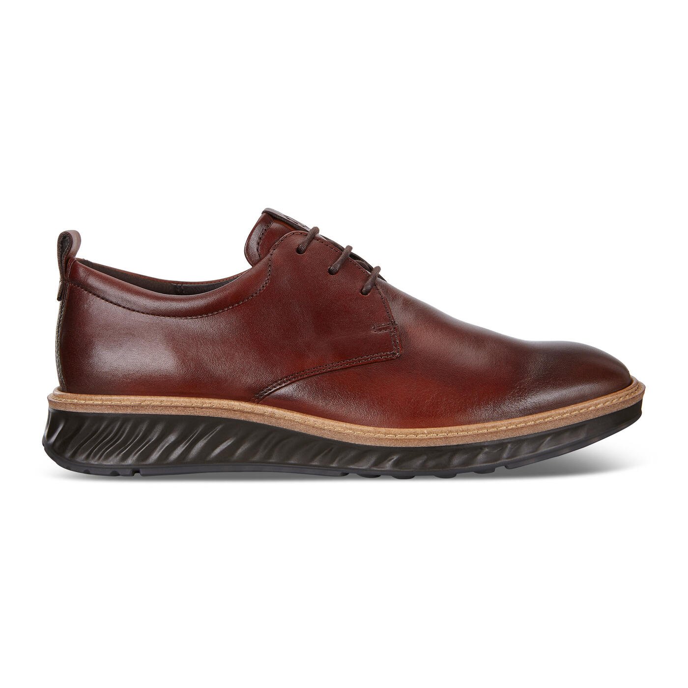 ECCO Men's ST.1 HYBRID Derby Shoes Cognac