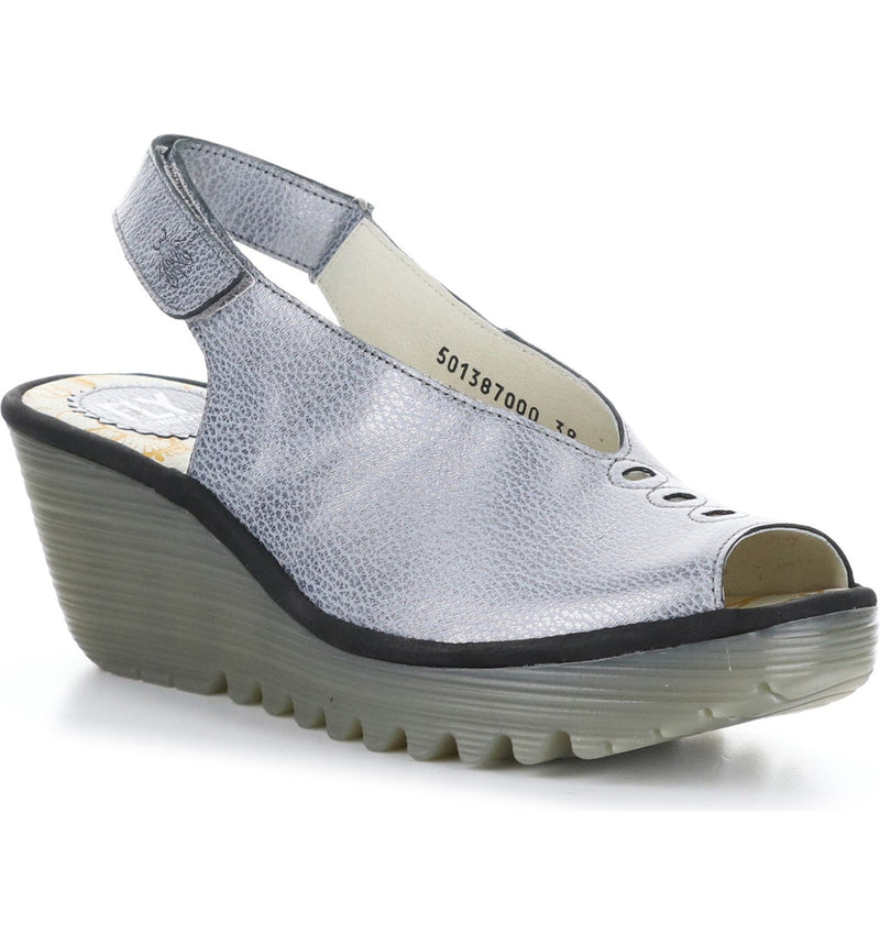 Fly London Yeay Sandals Grey