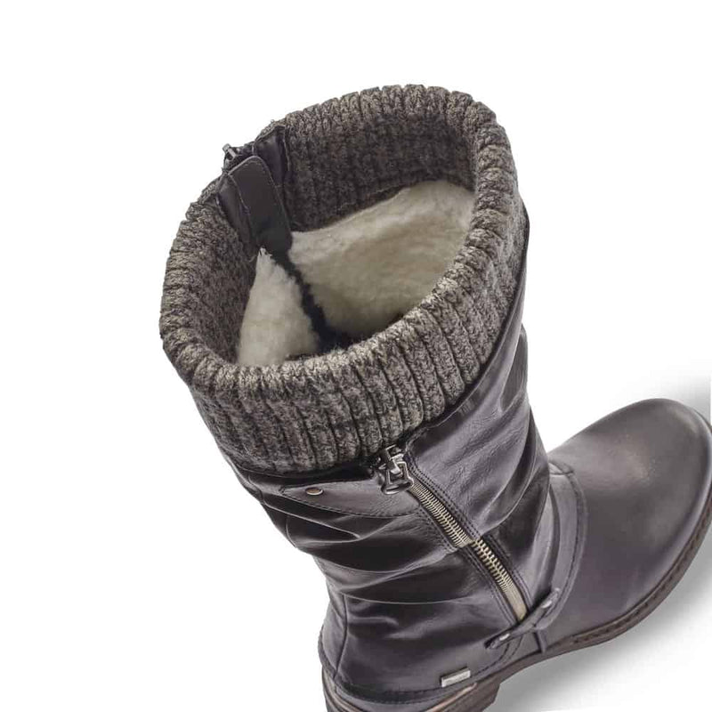 Rieker 98956-00 Tall Boots Black