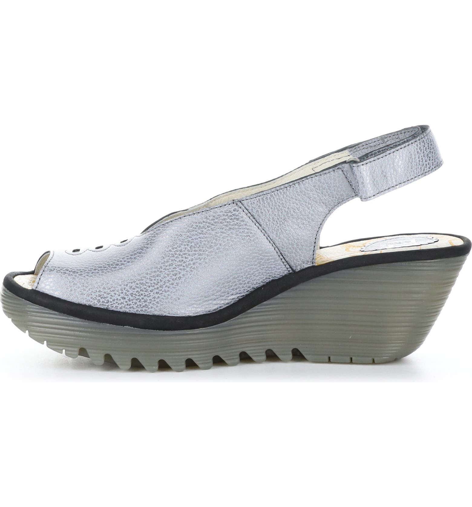 Fly London Yeay Sandals Grey