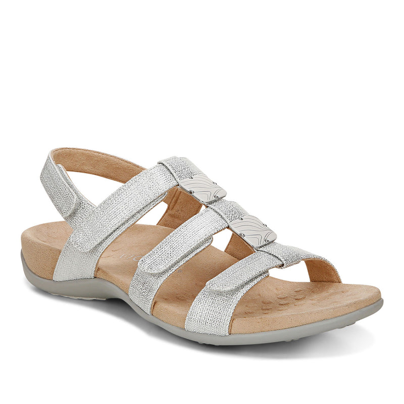 Vionic Women's Amber Sandals Silver