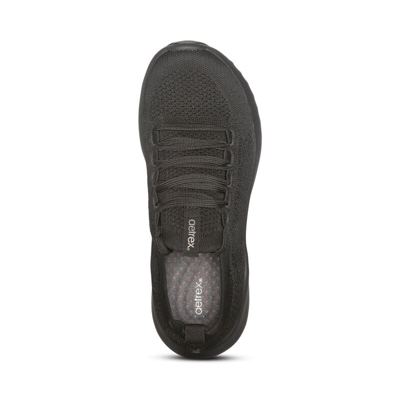 Aetrex Women's Carly Arch Support Sneakers Black