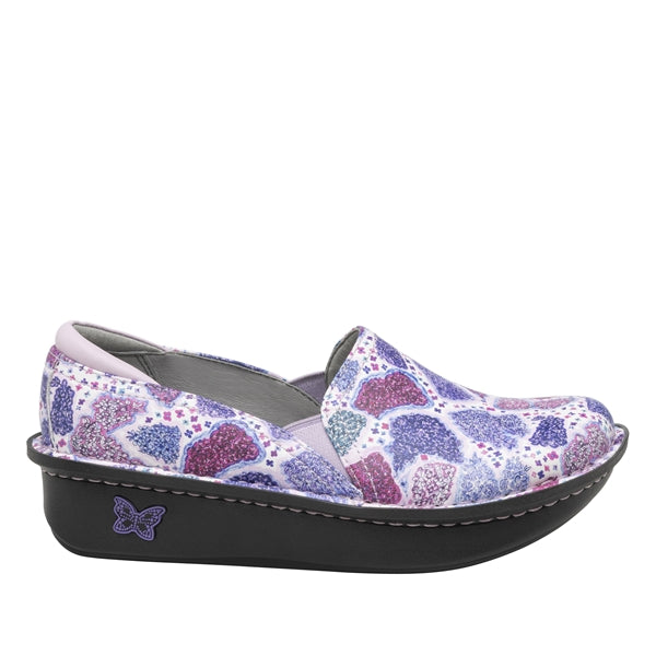 Alegria Debra Clogs Lilac Love