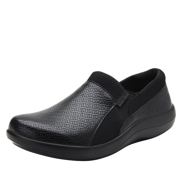 Alegria Duette Casual Shoes Black Woven