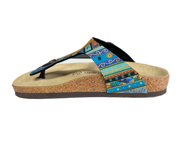Josef Seibel Women's Michelle 03 Sandals Marine Kombi Textile