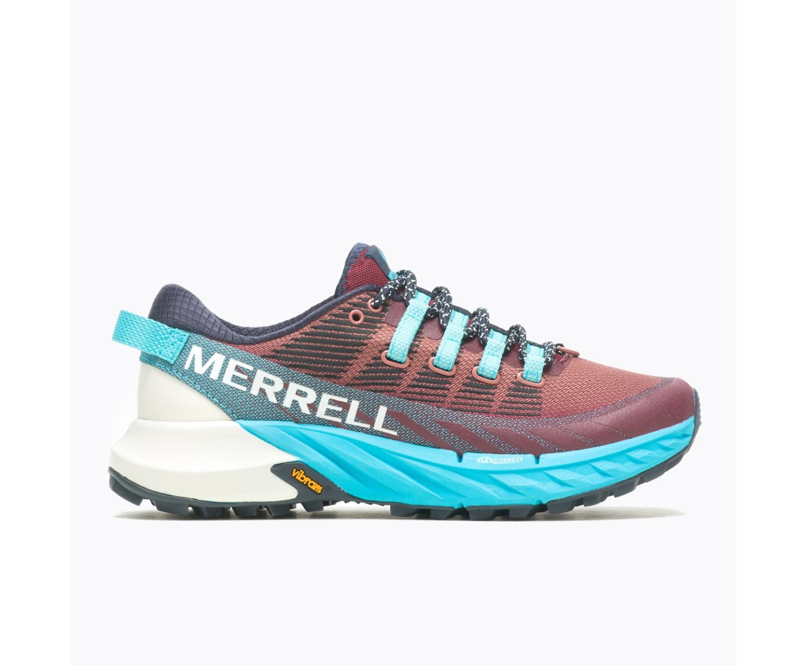 Merrell Women's Agility Peak 4 Trail Runner Cabernet