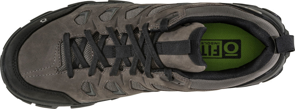 Oboz Men's Sawtooth X Low Waterproof Hiking Shoes Charcoal