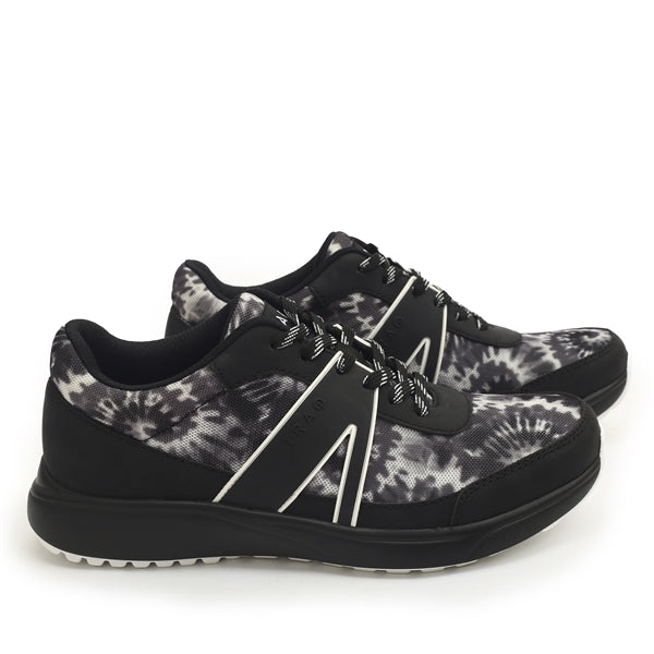 Alegria TRAQ Qarma 2 Sneakers Black & White Blast Off