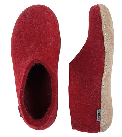Glerups Shoe Slippers Red