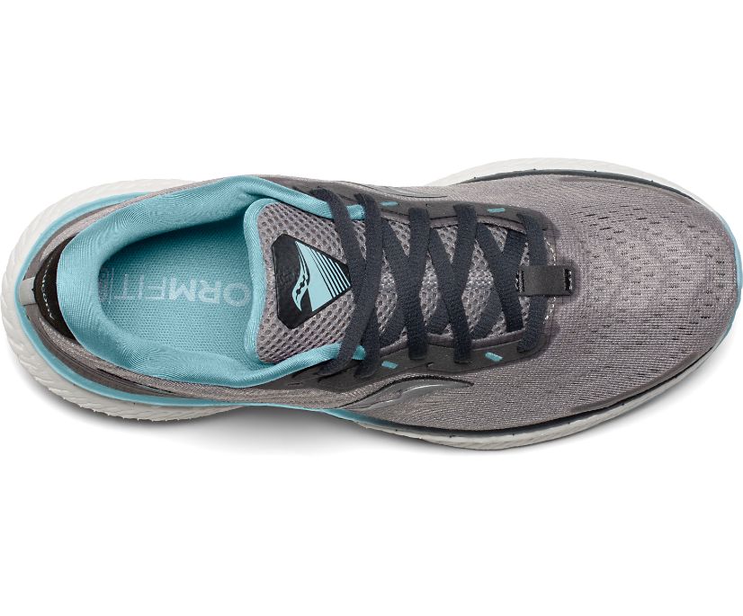 Saucony Women's Triumph 19 Sneakers Alloy/Powder