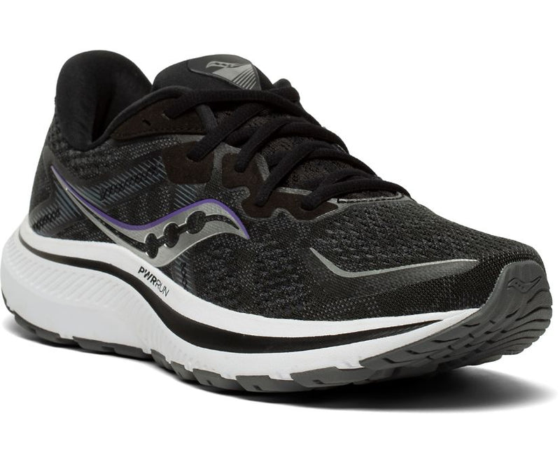 Saucony Women's Omni 20 Sneakers Black / White