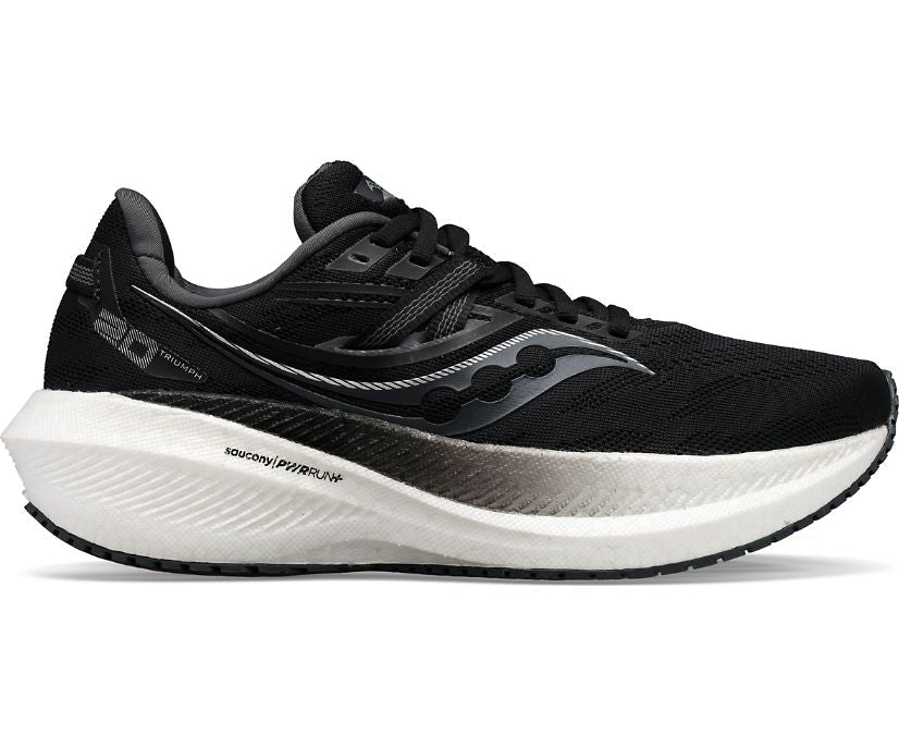 Saucony Women's Triumph 20 Runners wide Black / White