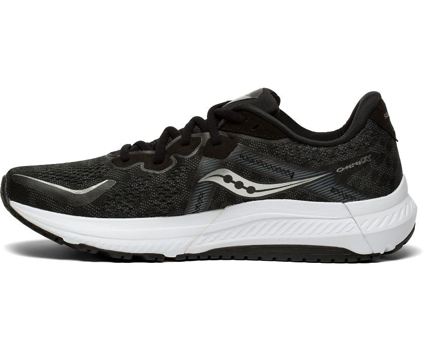 Saucony Men's Omni 20 Sneakers Wide Black