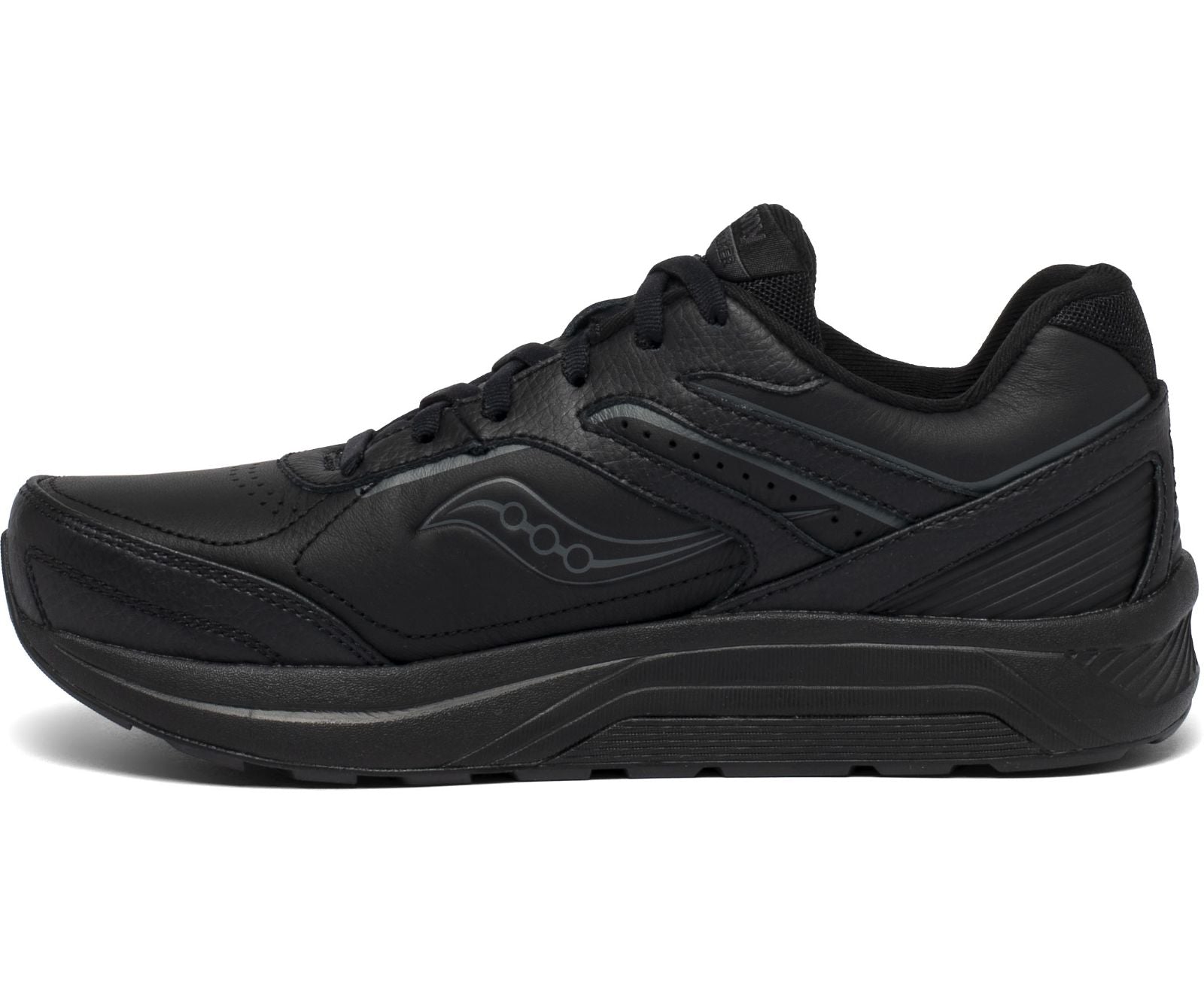 Saucony Women's Echelon Walker 3 Sneakers  Wide Black