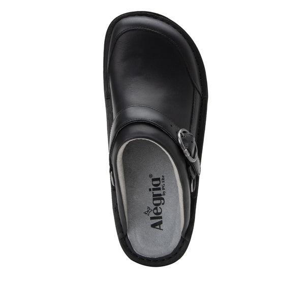 Alegria Seville Clogs Oiled Black