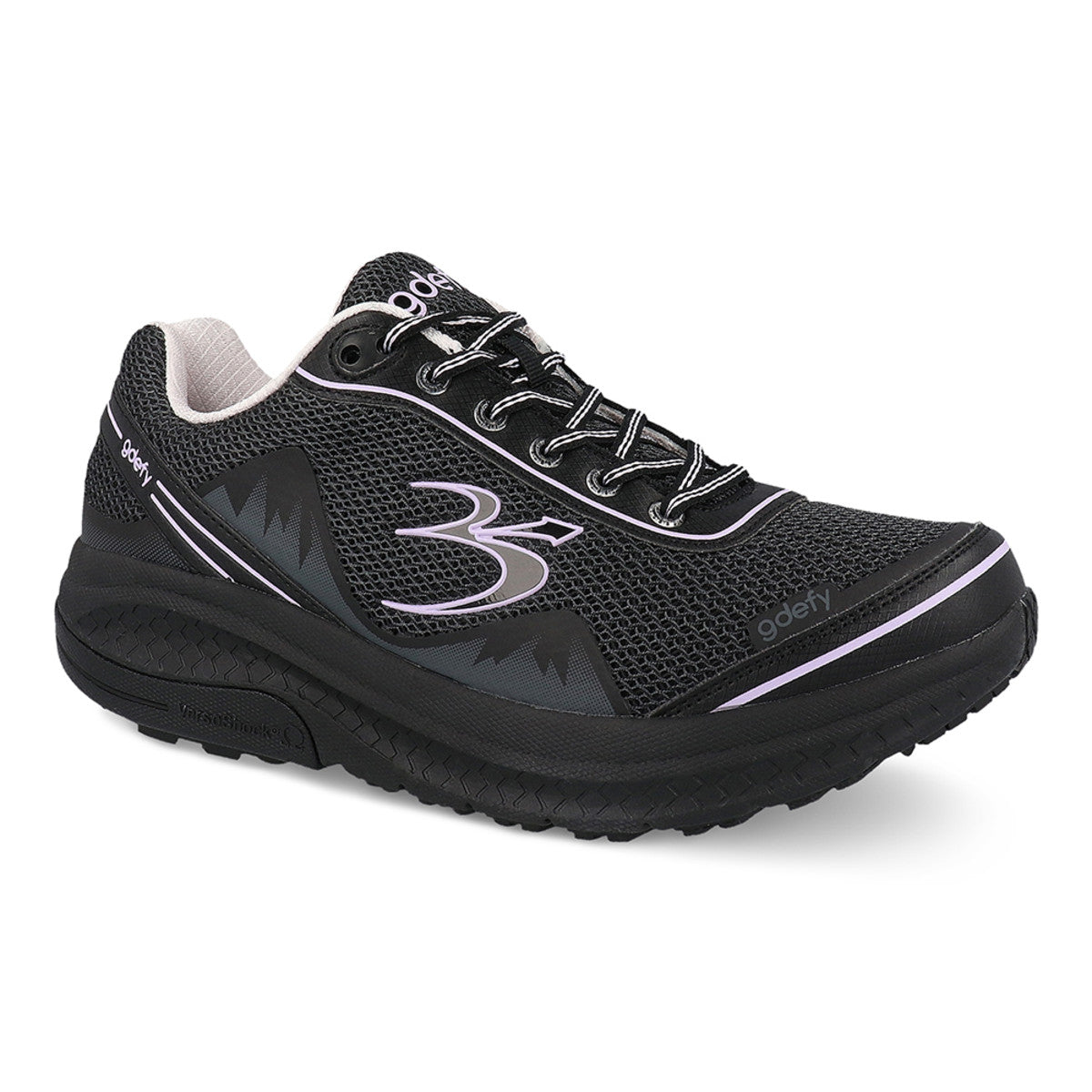 Gravity Defyer Women's Mighty Walk Runners Blk/Purple