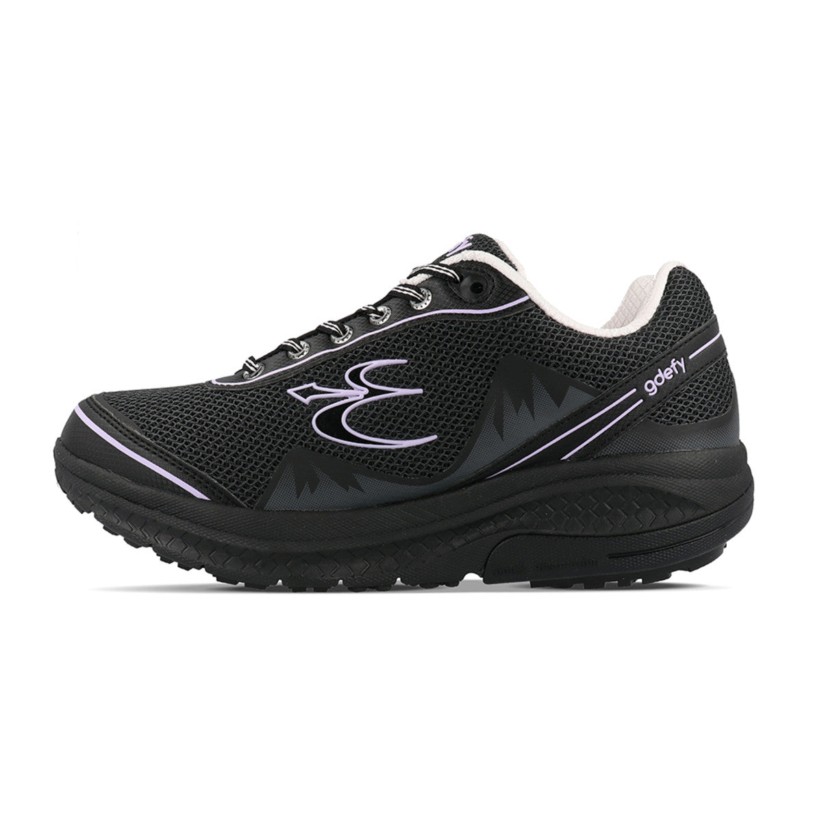 Gravity Defyer Women's Mighty Walk Runners Blk/Purple
