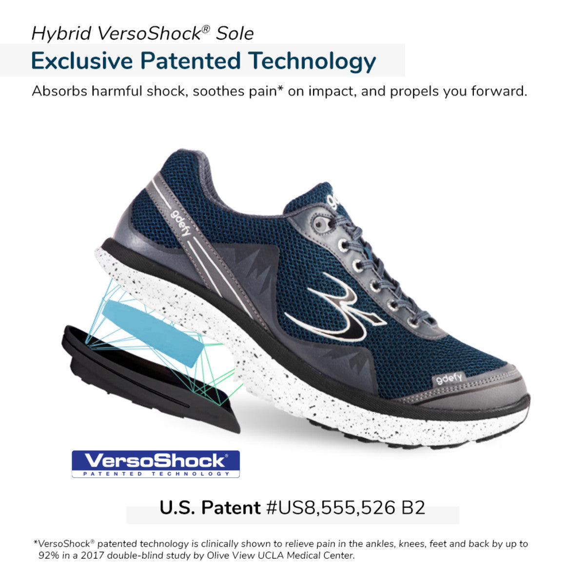Gravity Defyer Men's Mighty Walk Runners