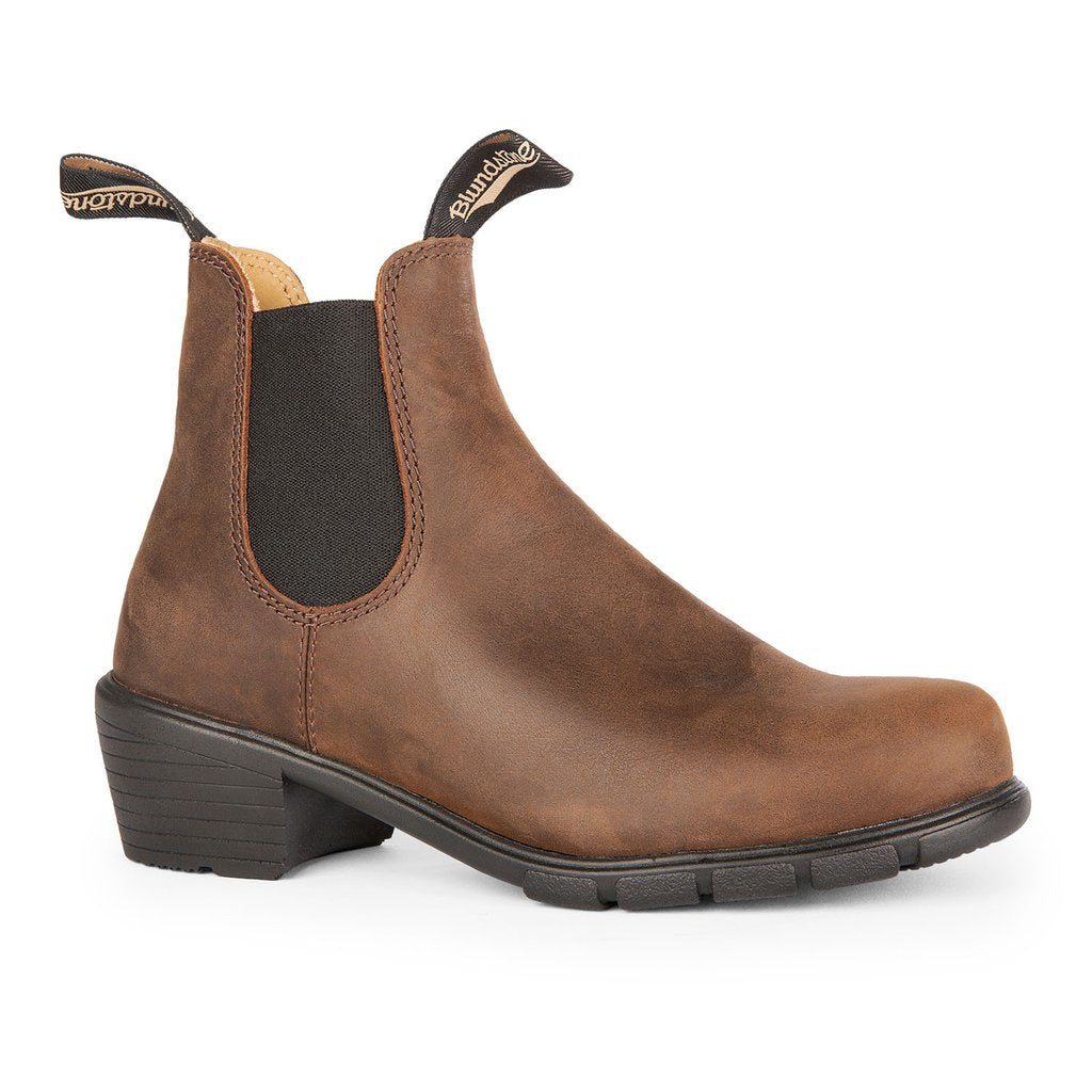 Blundstone 1673 Heel Boots Antique Brown