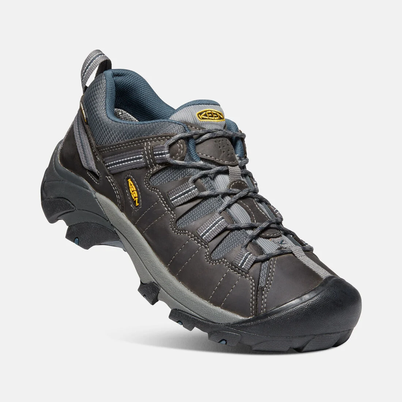 Keen Men's Targhee II Waterproof Hiking Shoes Gargoyle/Midnight Navy