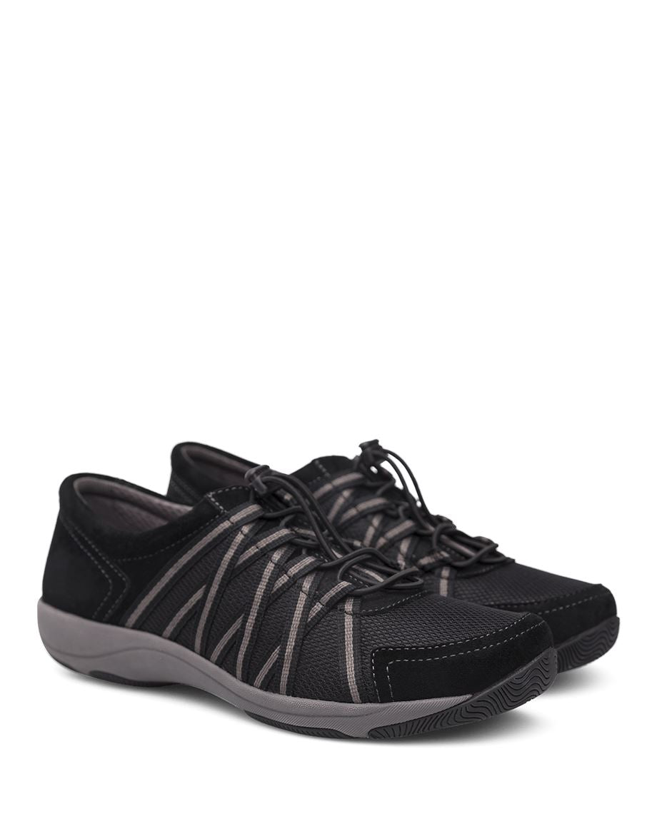 Dansko Women's Honor Sneakers Black Suede