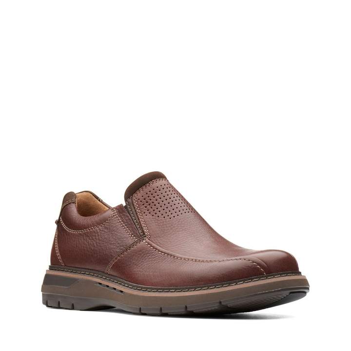 Clarks Men's Un Ramble Step Casual Shoes Brown