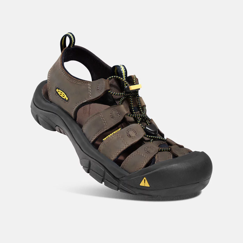 Keen Men's Newport Leather Sandals Bison