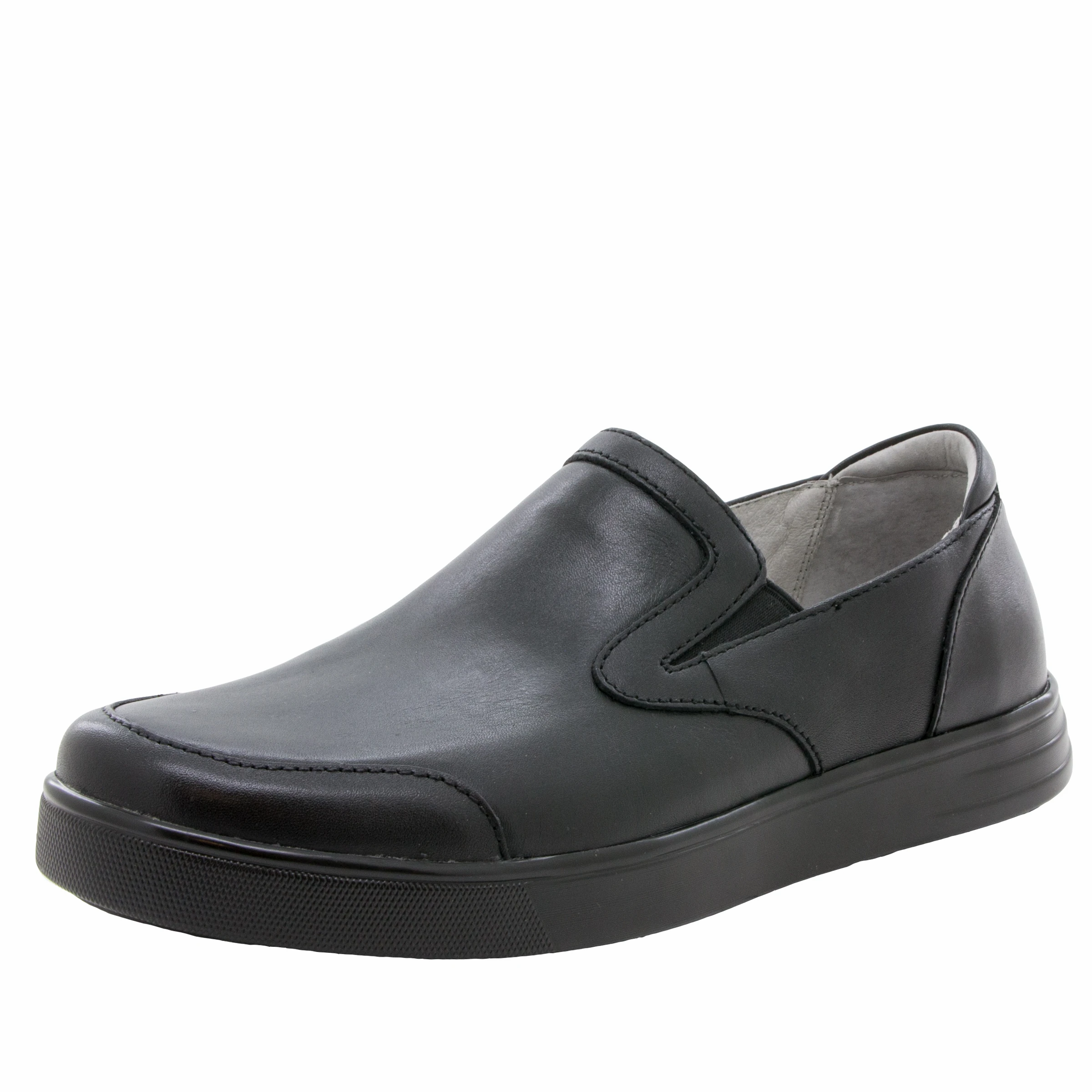 Alegria Men's Bender Casual Shoes Black Tumbled