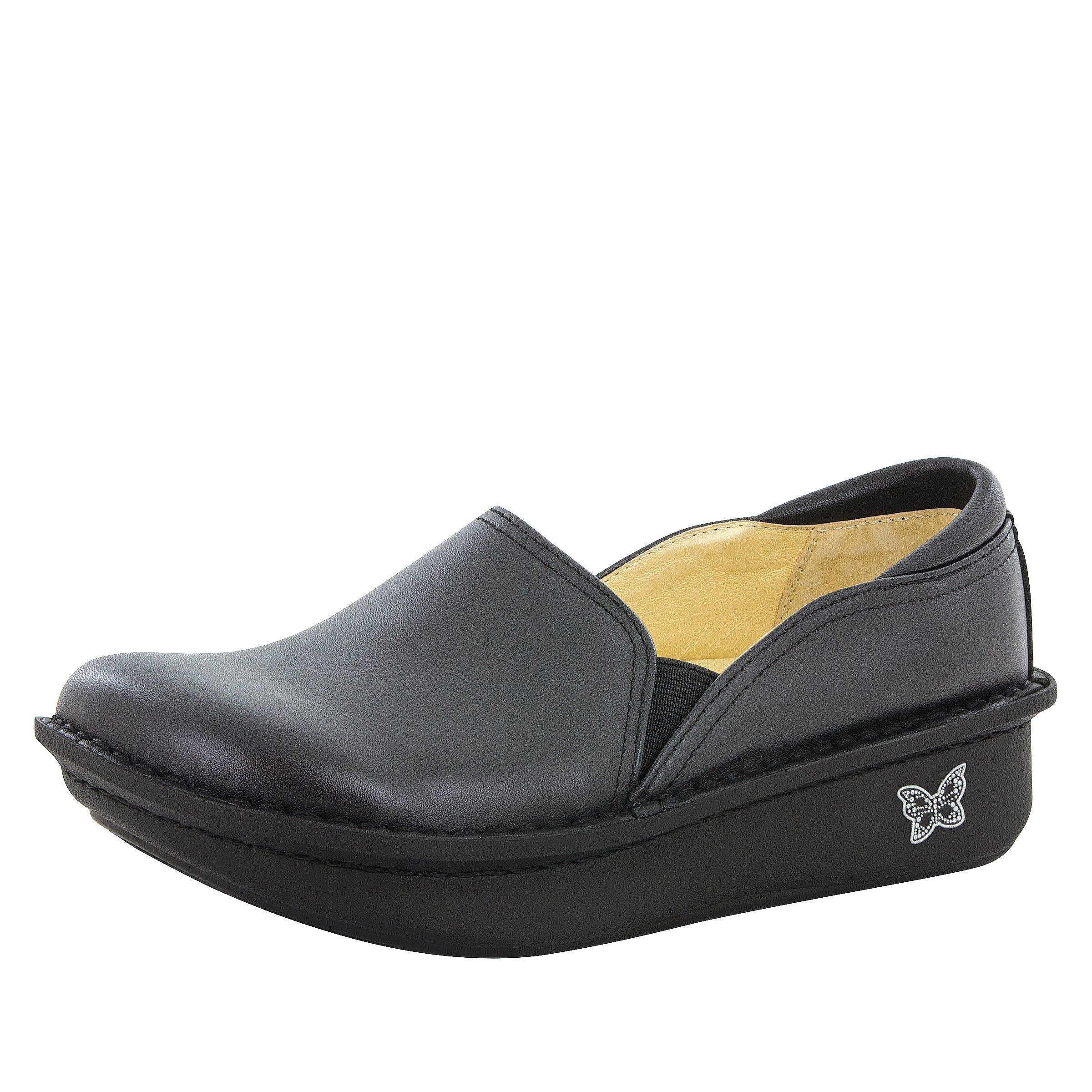 Alegria Debra Clogs Black Nappa