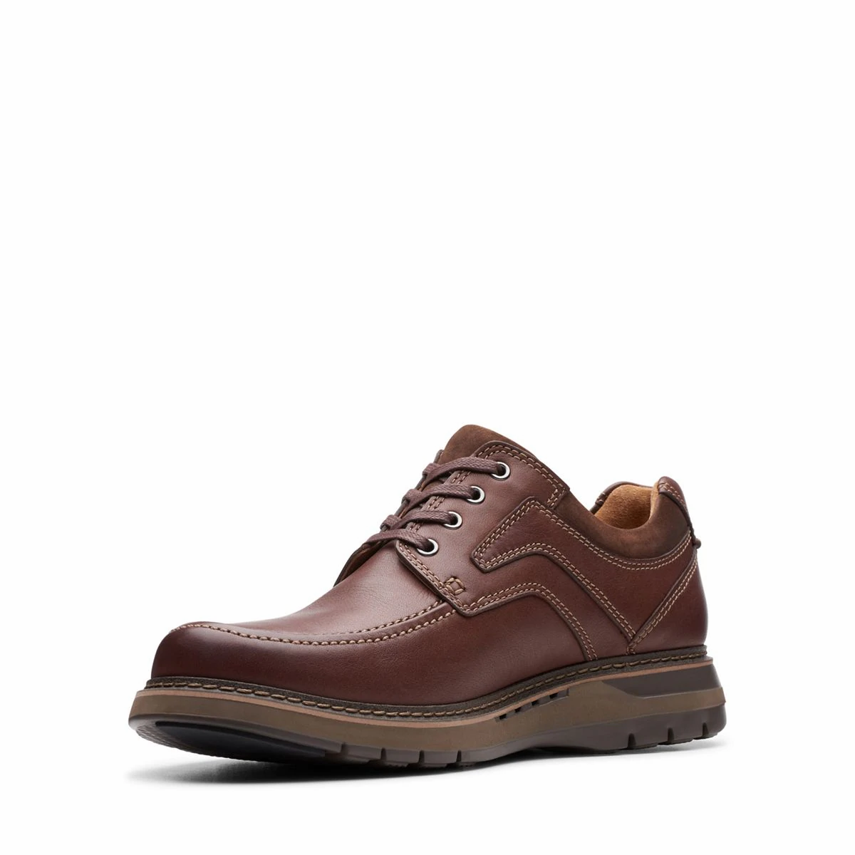clarks brown casual shoes
