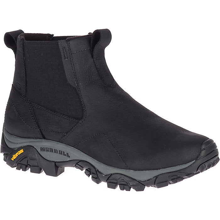 Merrell Men's Moab Adventure Chelsea Waterproof Boots Black