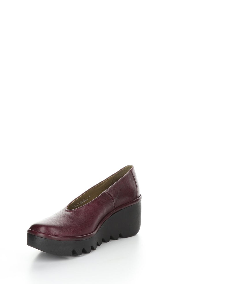 Fly London YBESO246FLY VERONA Wine WEDGE SHOES