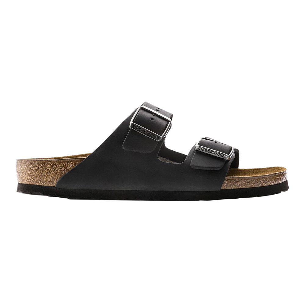 Birkenstock Arizona Oiled Leather Sandals Black