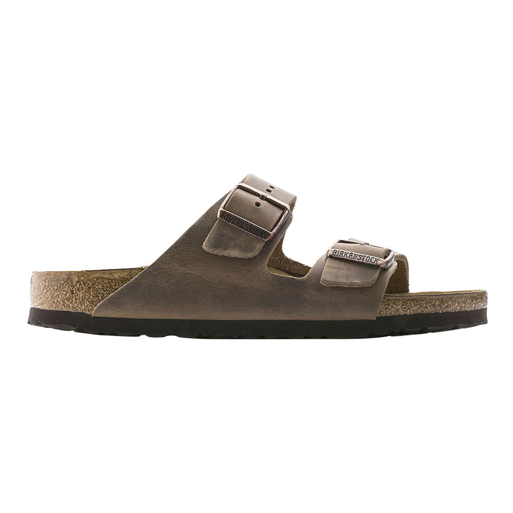 Birkenstock Arizona Oiled Leather Sandals Tobacco Brown