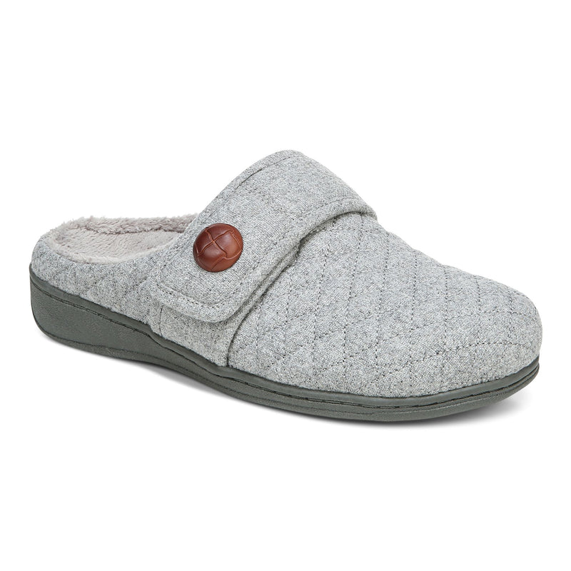 Vionic Women's Carlin Slippers Light Grey
