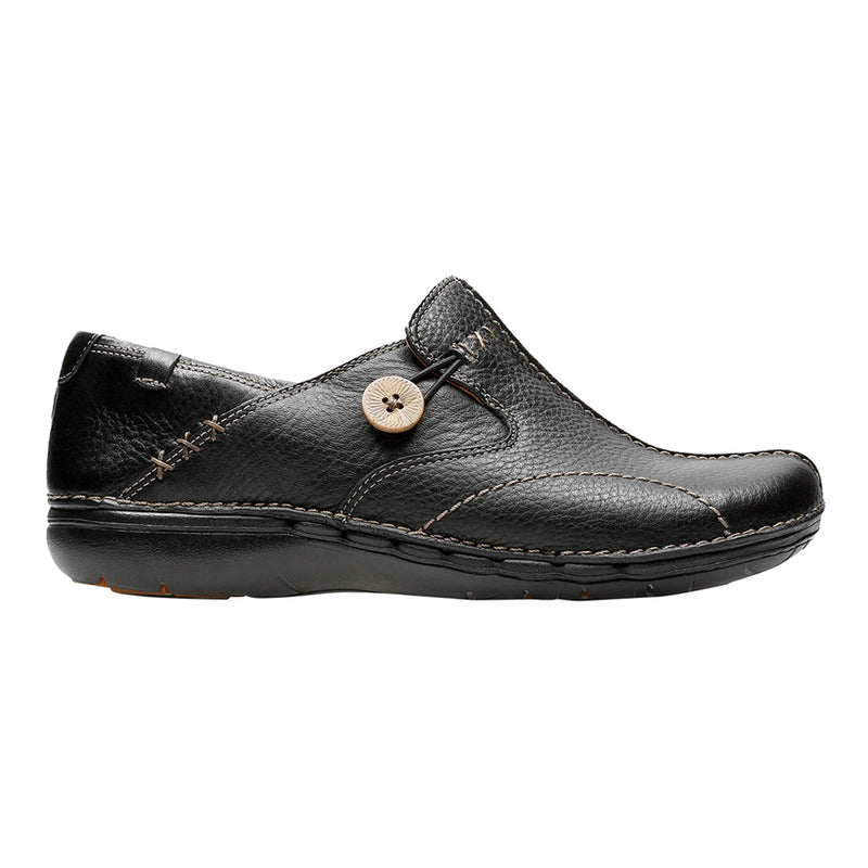 Clarks Women's Un.Loop Casual Shoes Black